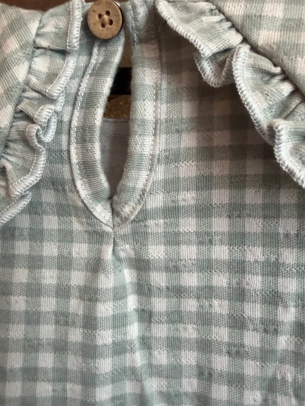 Modern Moments by Gerber Matching Gingham Set NWT Size 4T